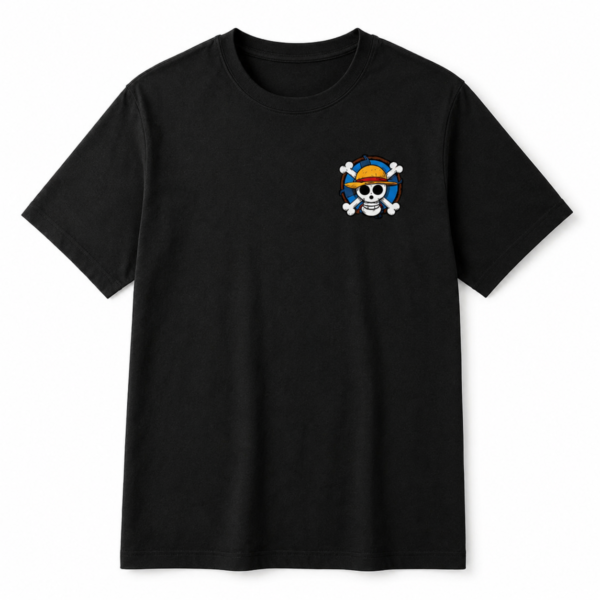 Japanese Anime Inspired Printed Cotton Blend T-Shirt