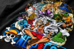 Japanese Anime Inspired Printed Cotton Blend T-Shirt