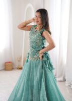 Stunning Salsa Crush Lehenga Sets