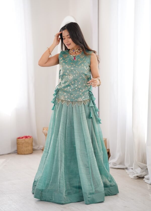 Stunning Salsa Crush Lehenga Sets
