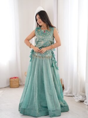 Stunning Salsa Crush Lehenga Sets