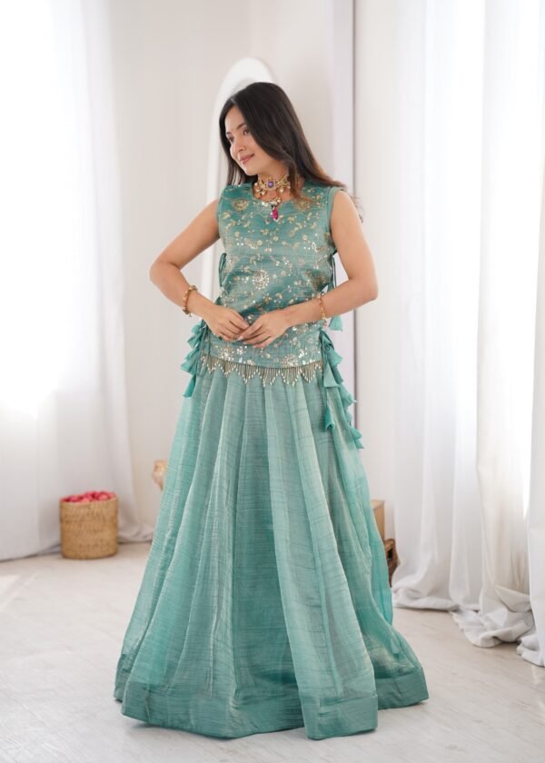 Stunning Salsa Crush Lehenga Sets