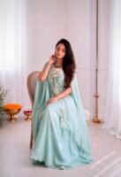 Embroidered Lehenga With Shrug