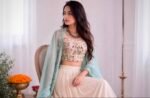 Embroidered Lehenga With Shrug