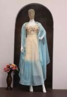 Embroidered Lehenga With Shrug