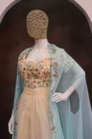 Embroidered Lehenga With Shrug